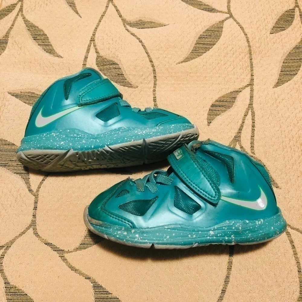 Nike Lebron X TD Crystal mint green